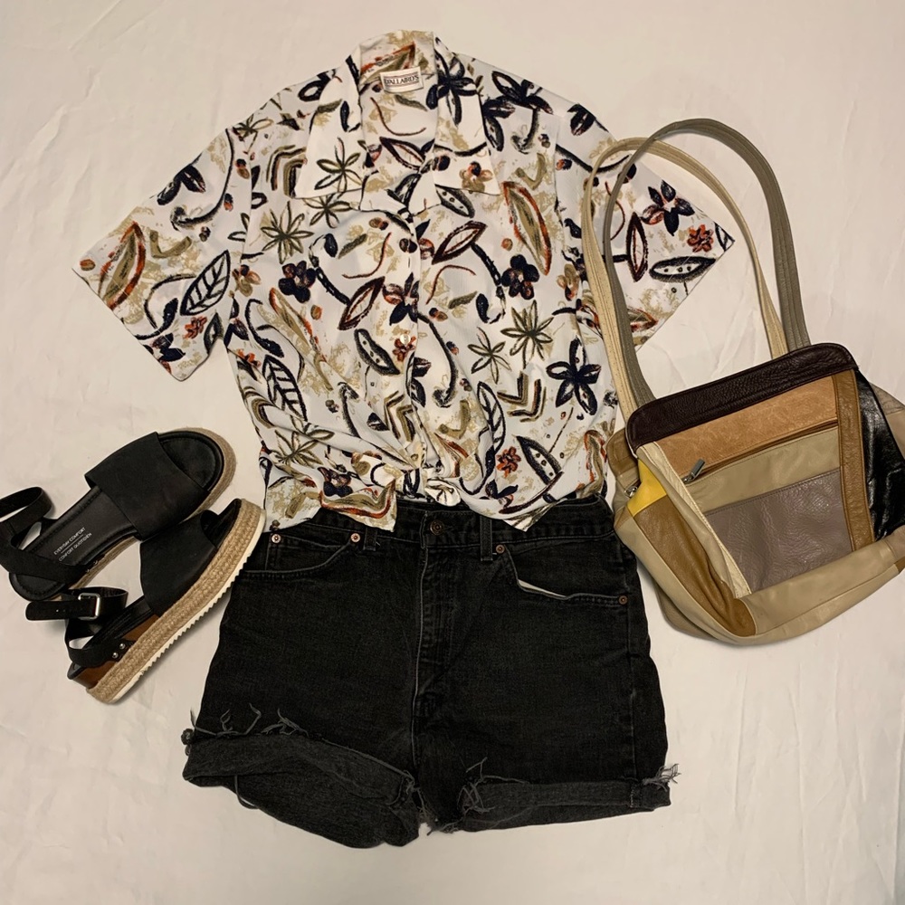 Vintage D’ALLAIRD’S button down blouse